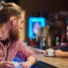 Bartender at Counter